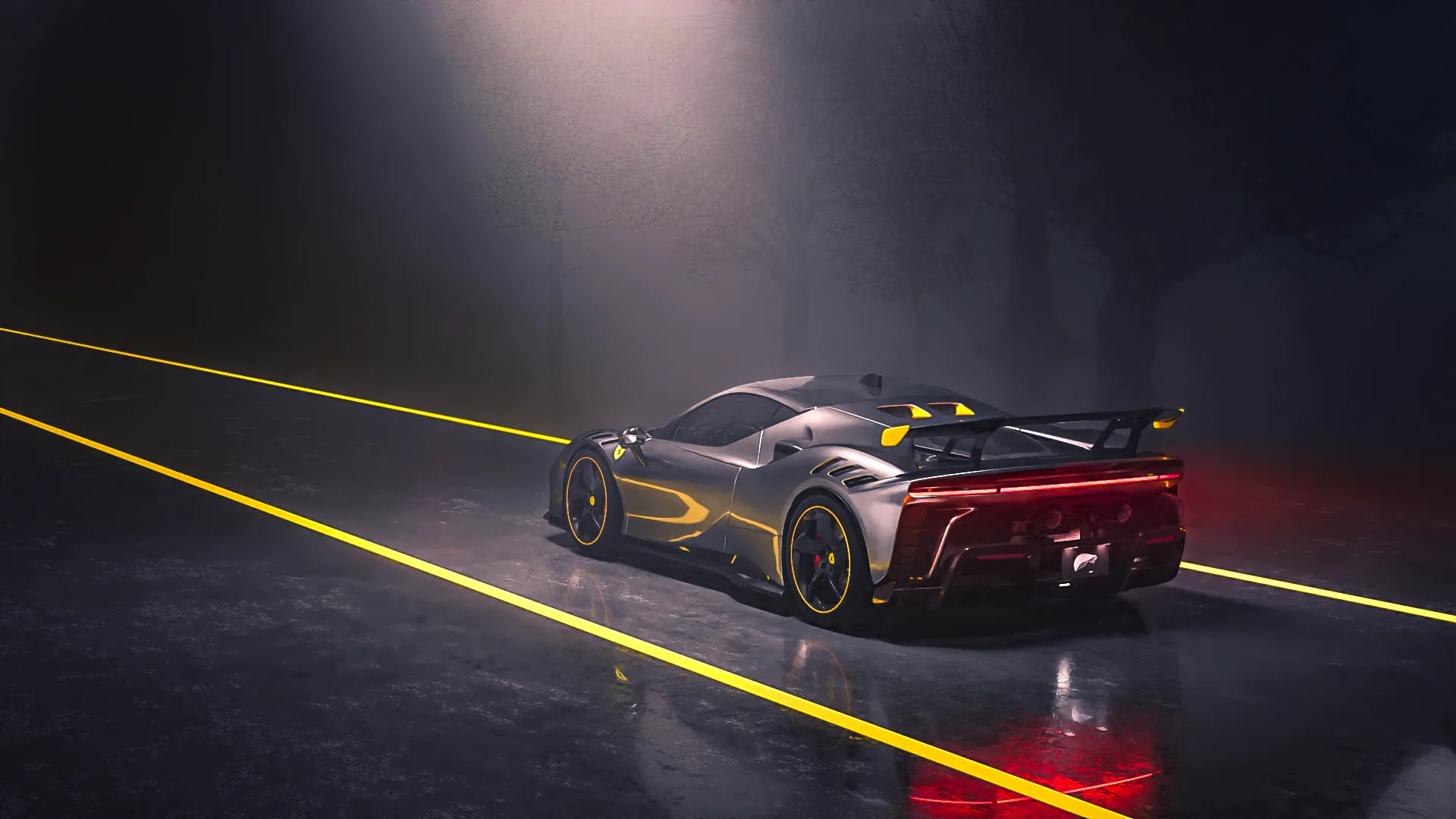Ferrari SF90 XX automotive render